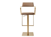Tempo Mocha PU Stool - 1